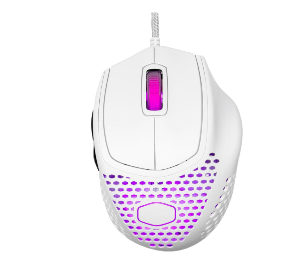 COOLER MASTER MM720 16000 DPI RGB matowa Biała MM-720-WWOL1 - 723663 - zdjęcie